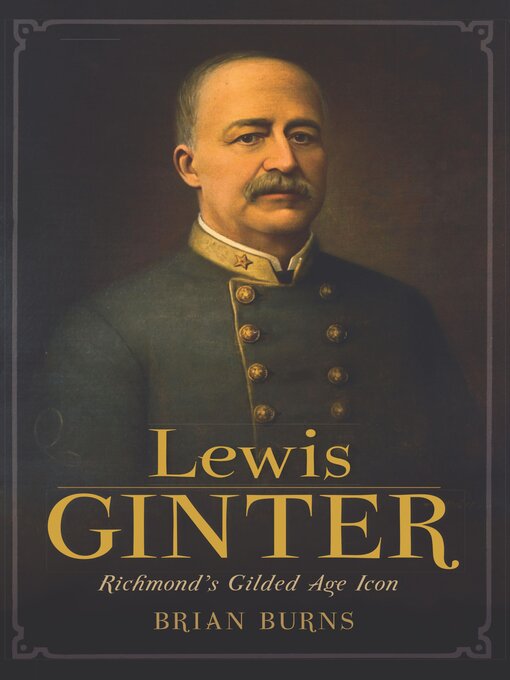 Title details for Lewis Ginter by Brian Burns - Available